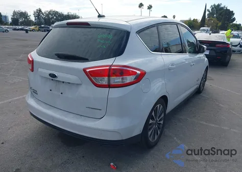 2017 Ford C-Max Energi Titanium из США, поврежденный, VIN 1FADP5FU9HL108024
